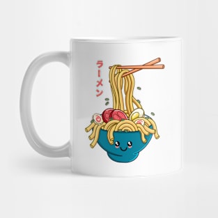 Cute Ramen Noodles Mug